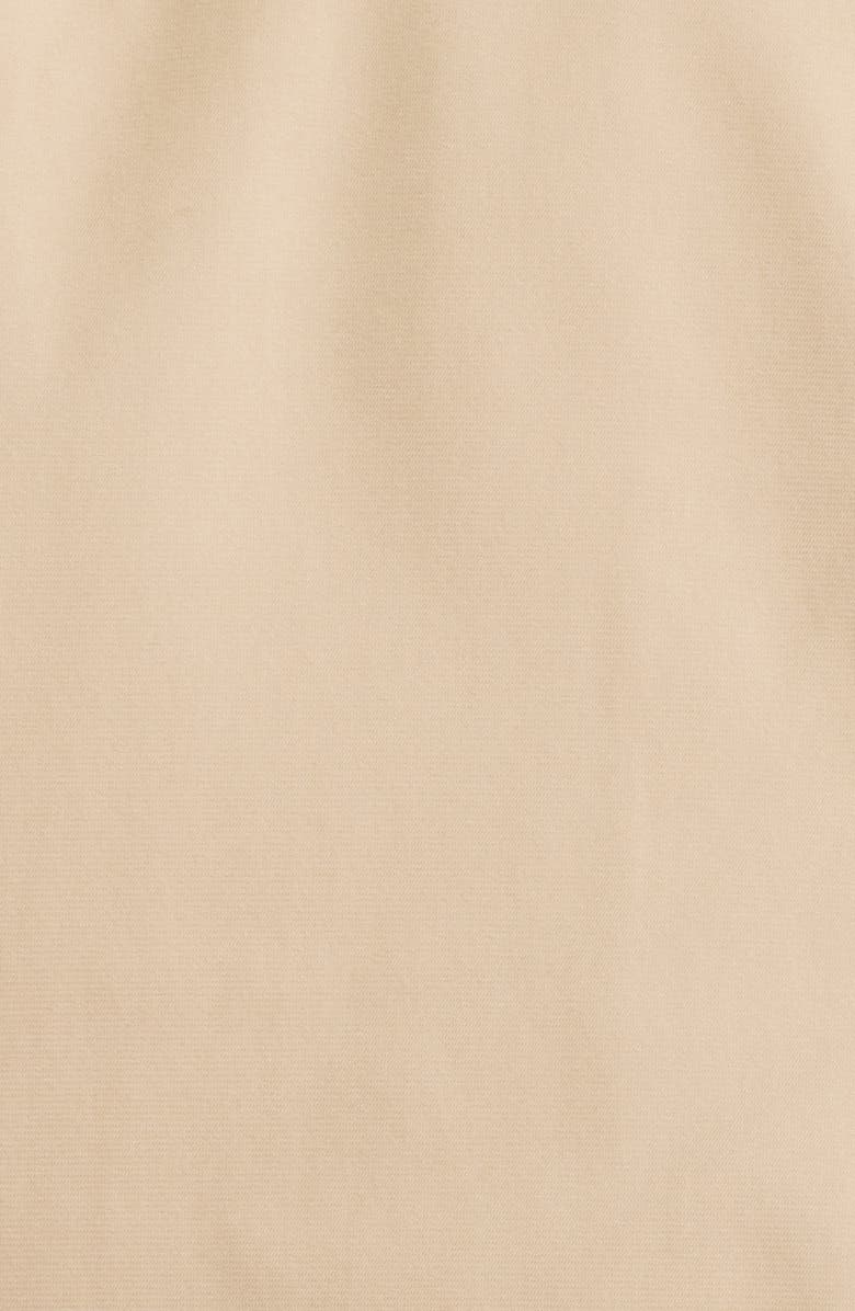 Michael Kors Short Double Breasted Raincoat, Alternate, color, Khaki