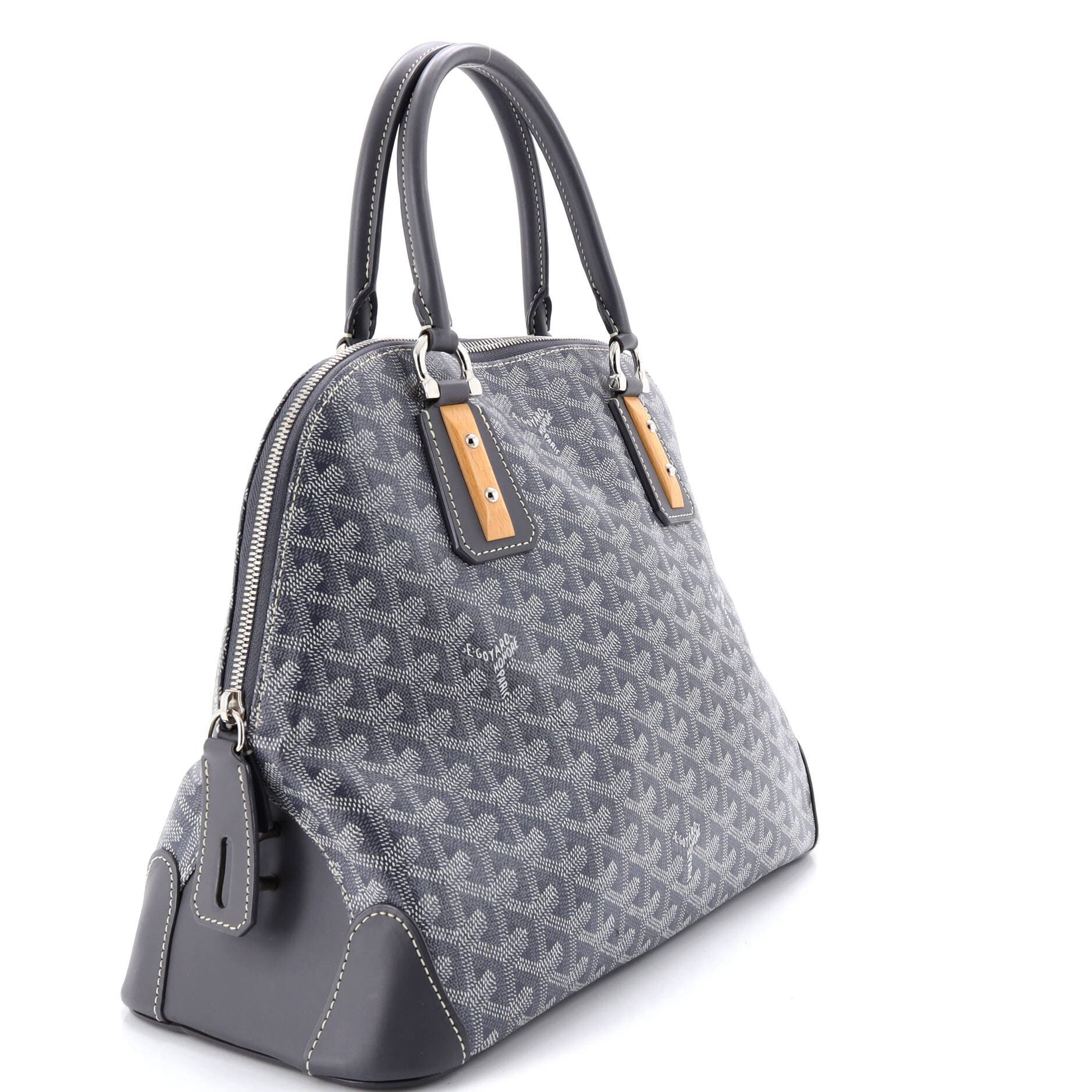 Pre-Owned Goyard Vendome Bag Coated Canvas PM, Alternate, color, 