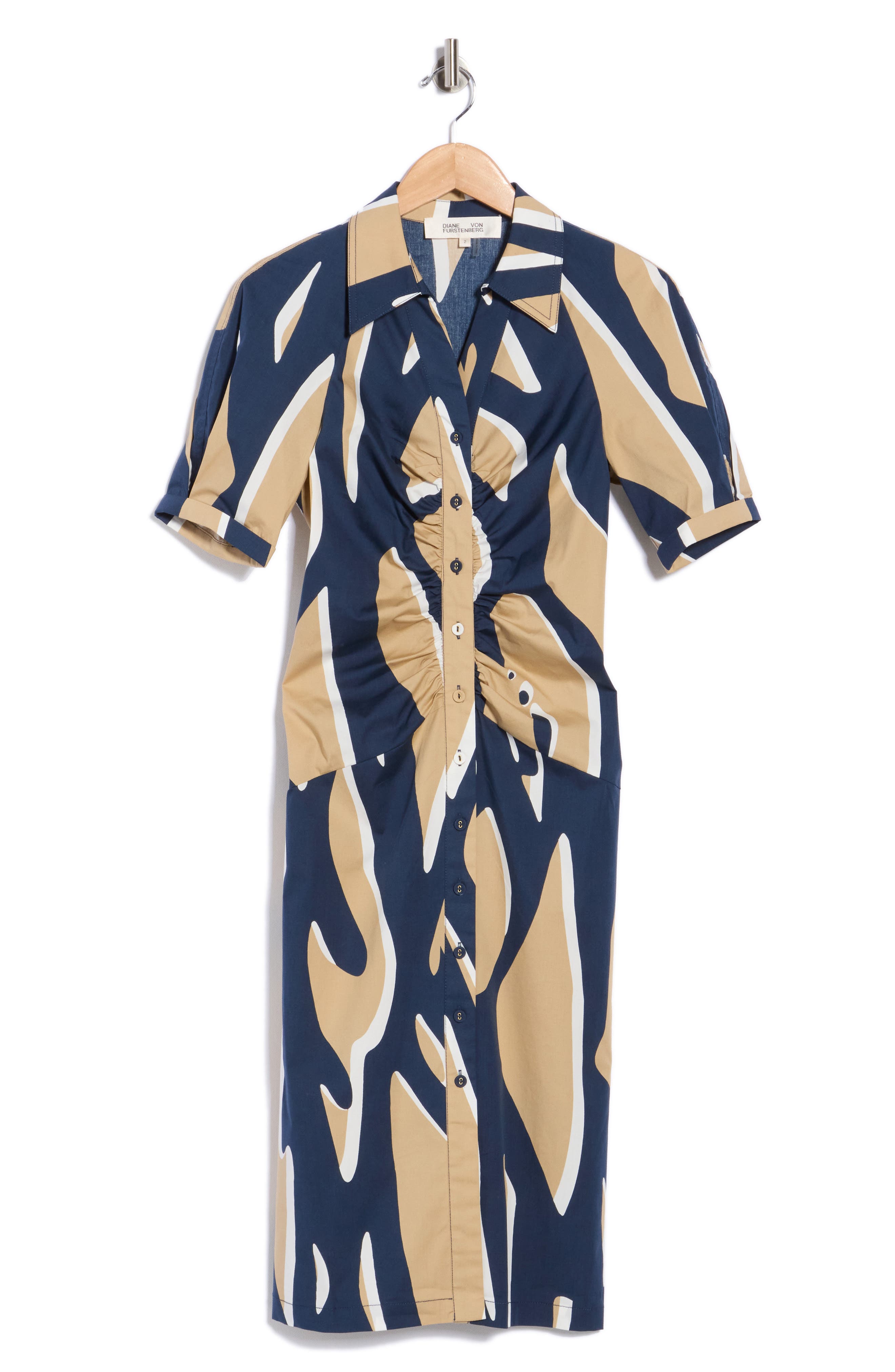 Sheskita Johnny Collar Shirtdress