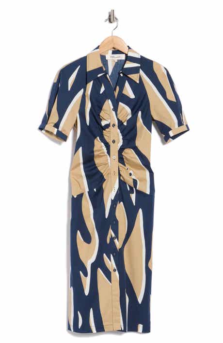 Sheskita Johnny Collar Shirtdress