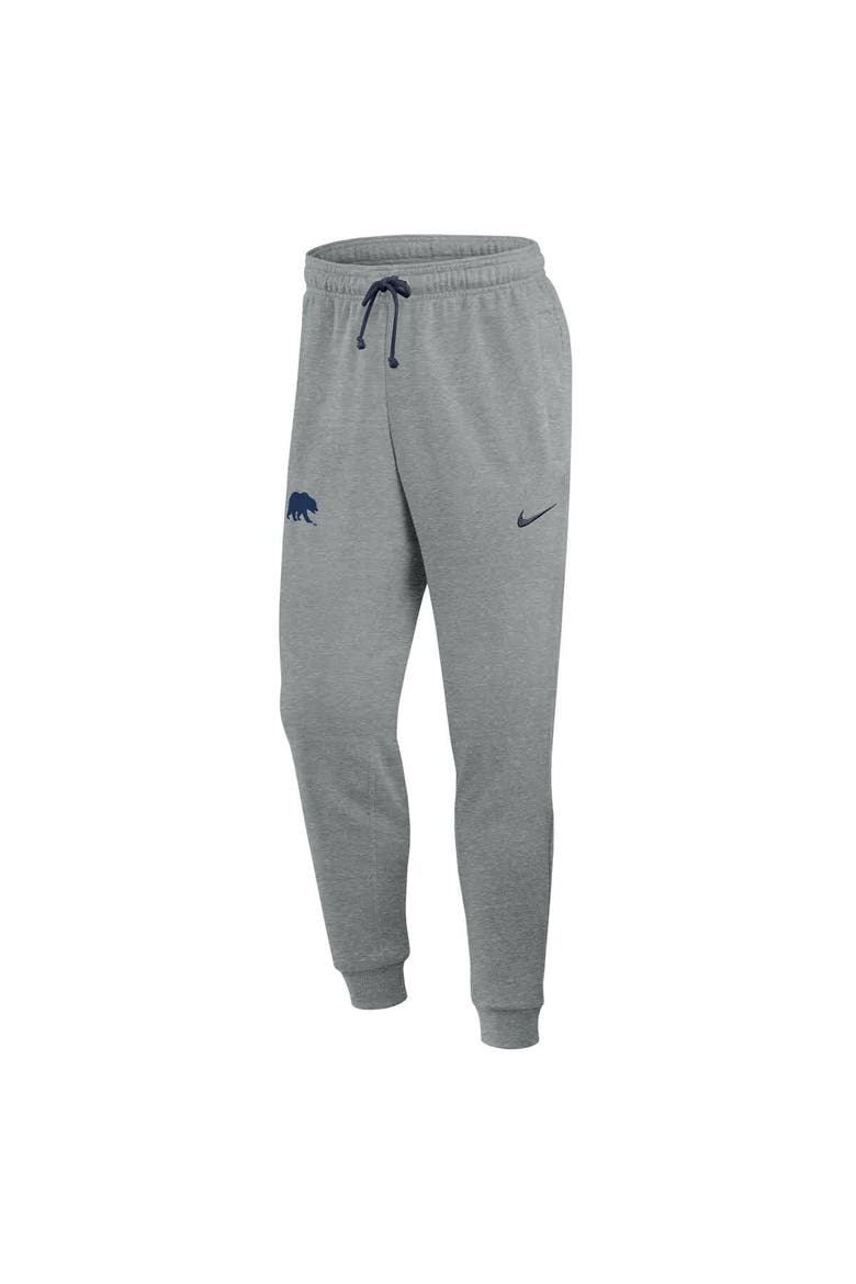 Men's Nike Heather Gray Cal Bears Basketball Practice Dri-FIT Taper Sweatpants, Alternate, color, Heather Gray