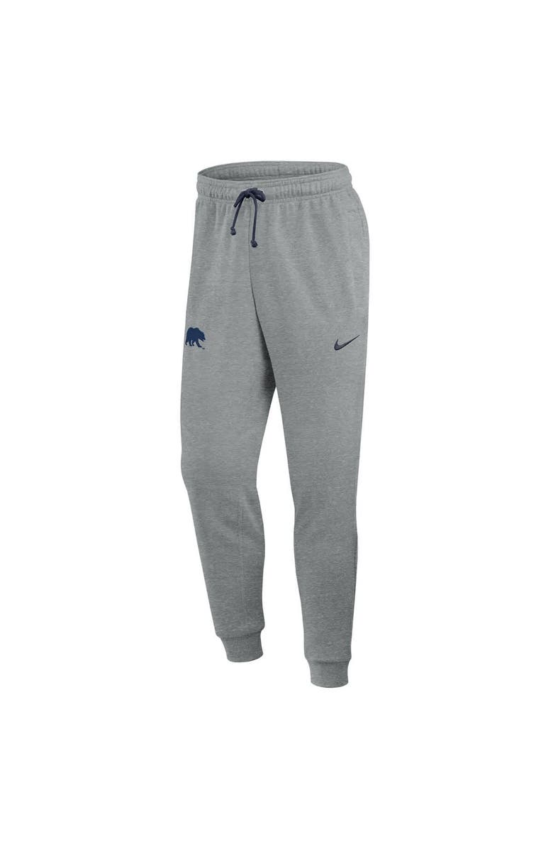 Nike Men's Nike Heather Gray Cal Bears Basketball Practice Dri-FIT Taper Sweatpants, Alternate, color, Heather Gray