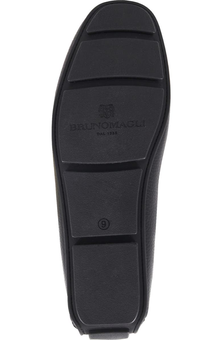 Bruno Magli Taranto Penny Loafer, Alternate, color, Black Tumbled