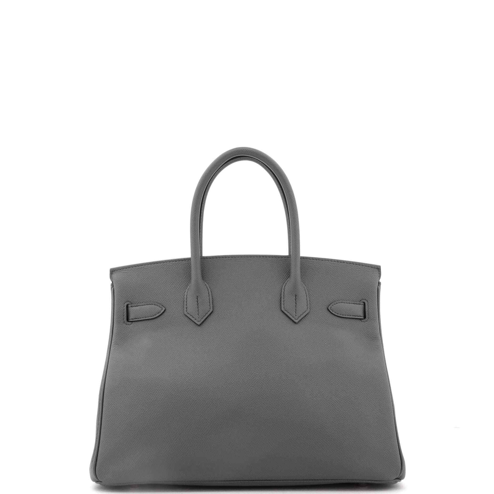 Pre-Owned Hermes Birkin Handbag Green Epsom with Gold Hardware 30, Alternate, color, 