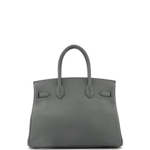 Pre-owned Hermes Hermes Birkin Handbag Green Epsom With Gold Hardware 30 In Green