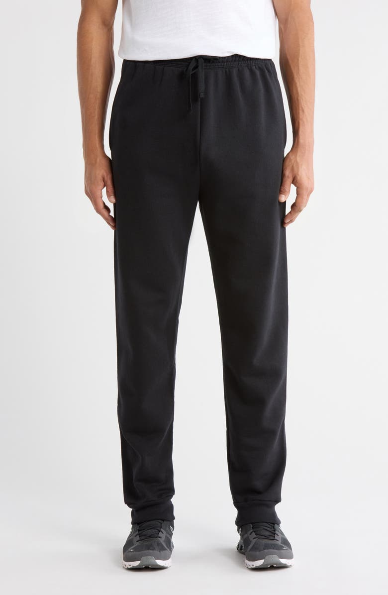 Hanes Ecosmart Fleece Joggers, Main, color, Black