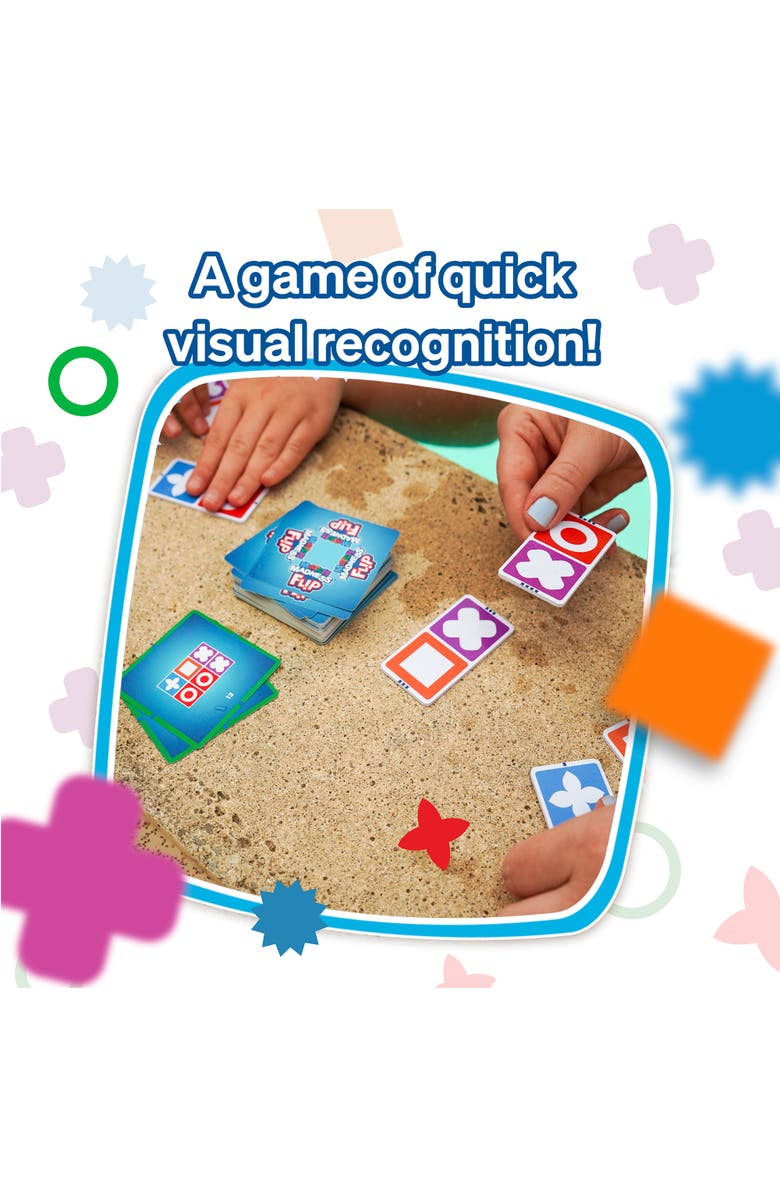 FoxMind Match Madness Flip Travel Sized Puzzle Game, Alternate, color, Multicolored