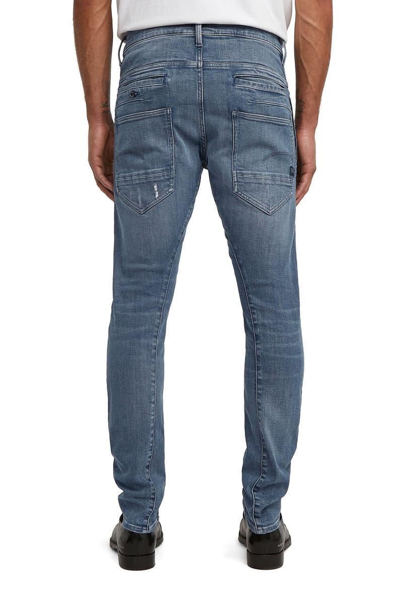 D-Staq 3D Slim Fit Jeans, Alternate, color, FADED BLUE PEBBLE RESTORED
