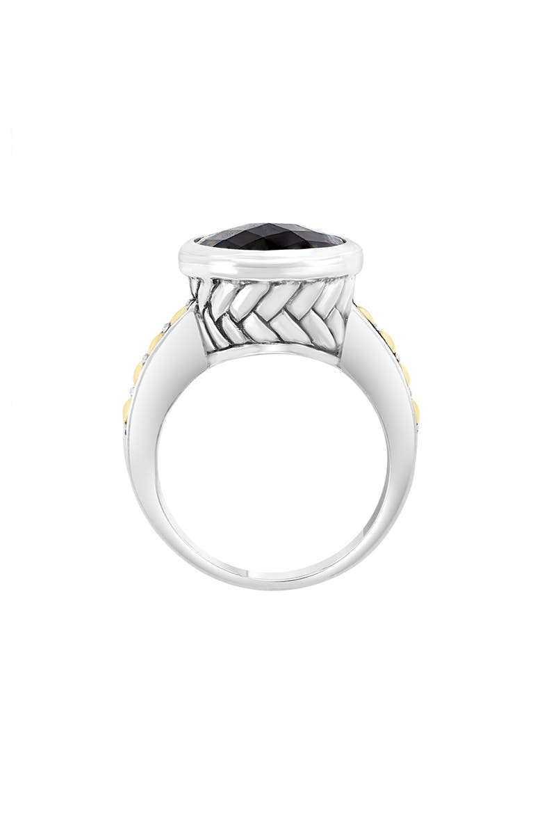 Smoky Quartz Ring, Alternate, color, BROWN
