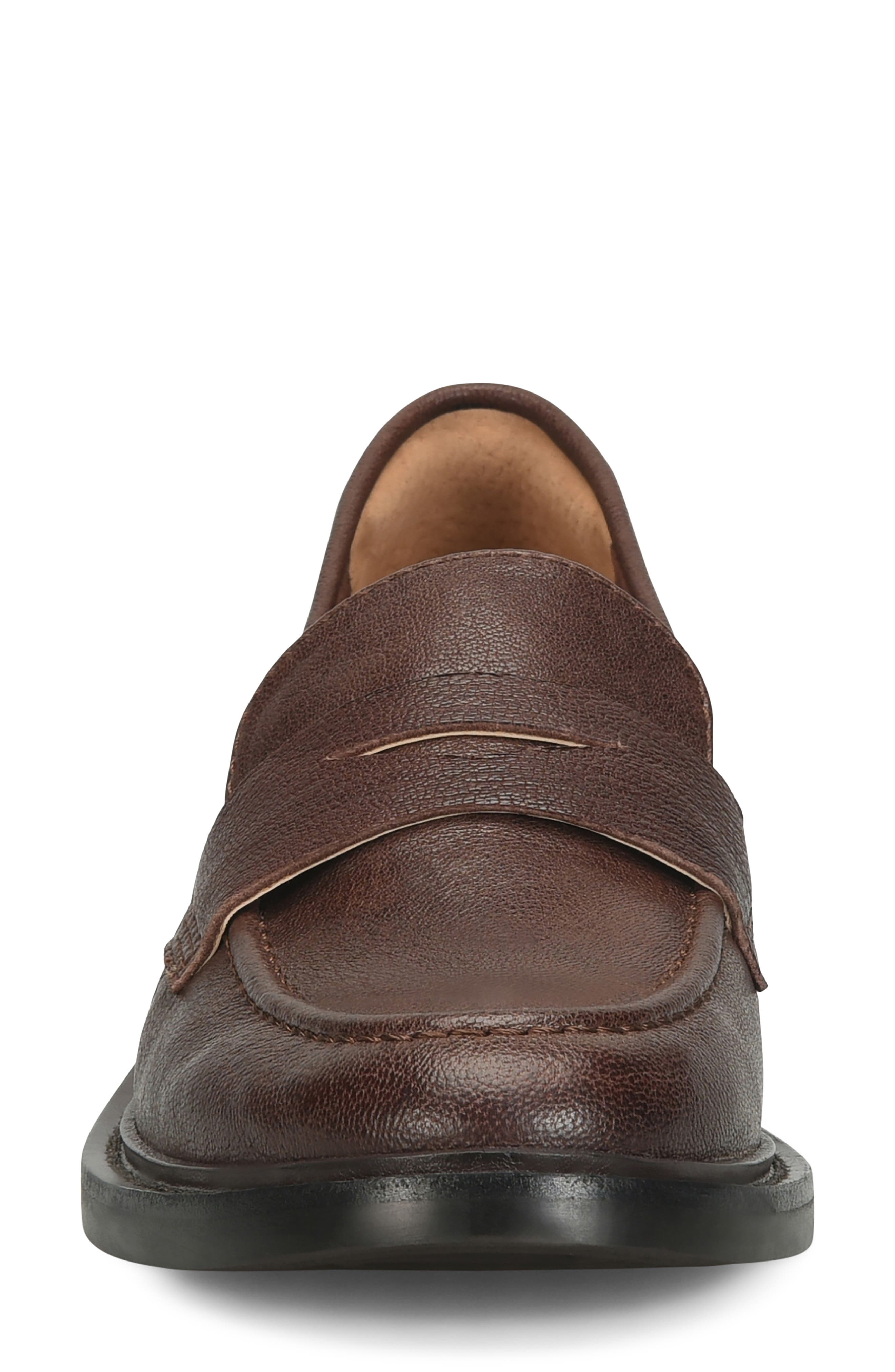 Söfft Mara Penny Loafer, Alternate, color, Cocoa Brown