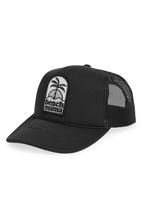 Beach Mama Patch Trucker Hat