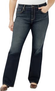 Silver Jeans Co. Avery High Waist Slim Bootcut Jeans