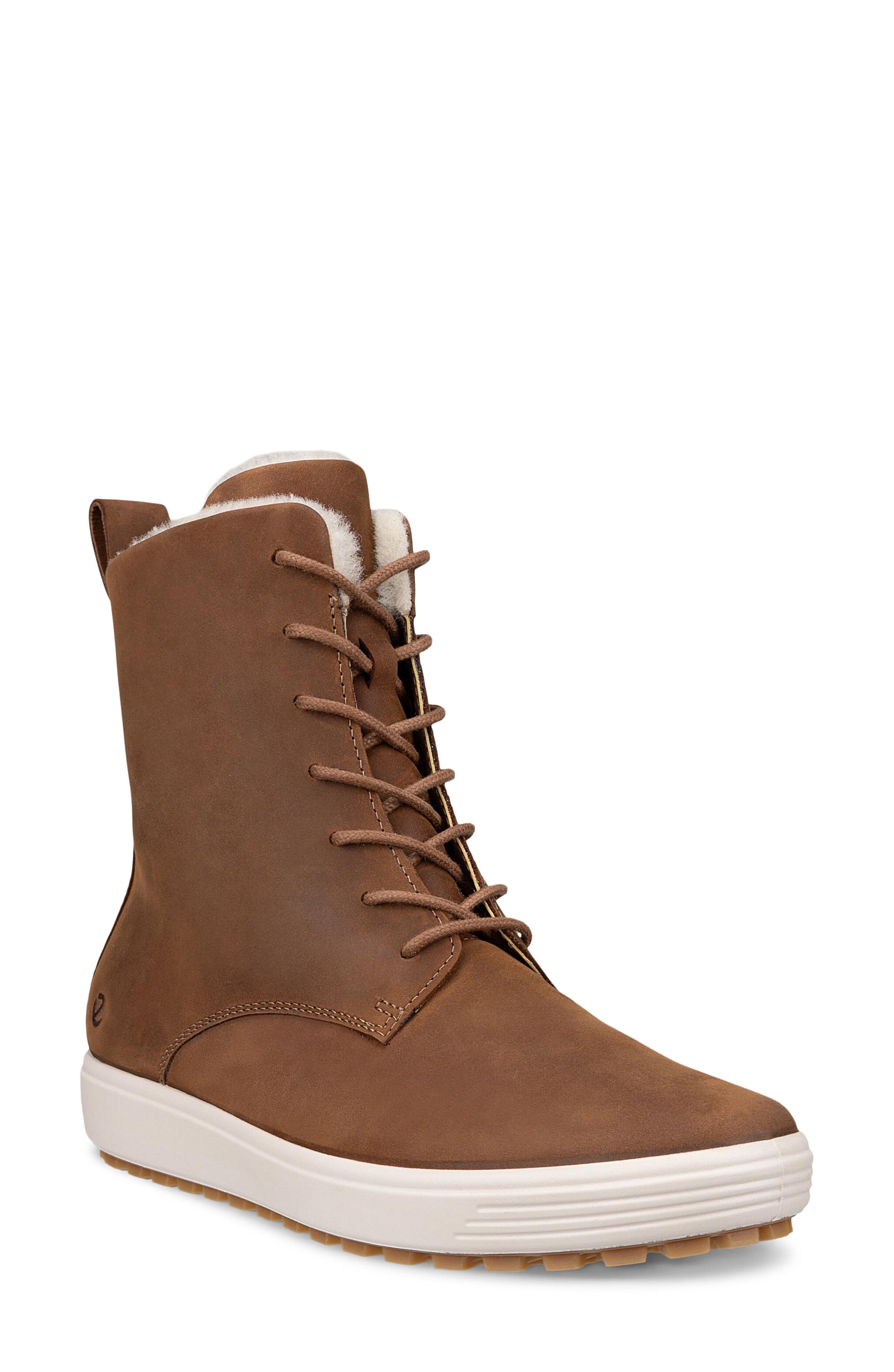 ECCO Soft 7 Tred High Cut Leather Boot (Women) | Nordstrom