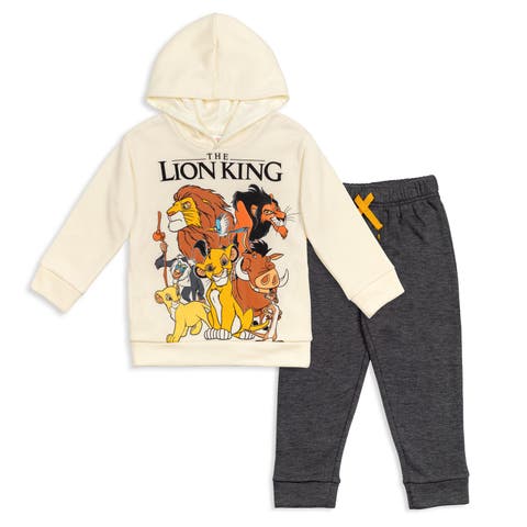 Lion King Simba Fleece Hoodie & Pants Set (Toddler, Little Kid & Big Kid)