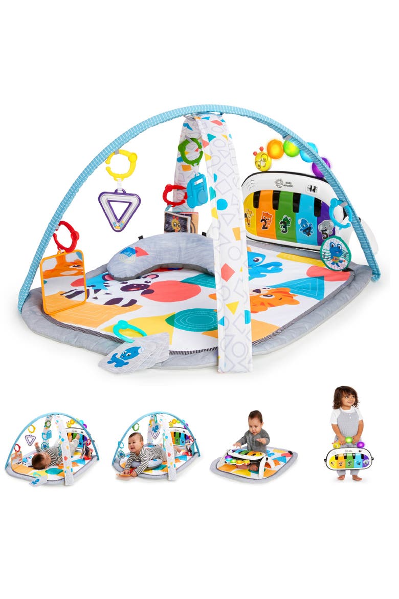 4-in-1 Kickin' Tunes Music and Language Discovery Play Gym, Main, color, Multicolored