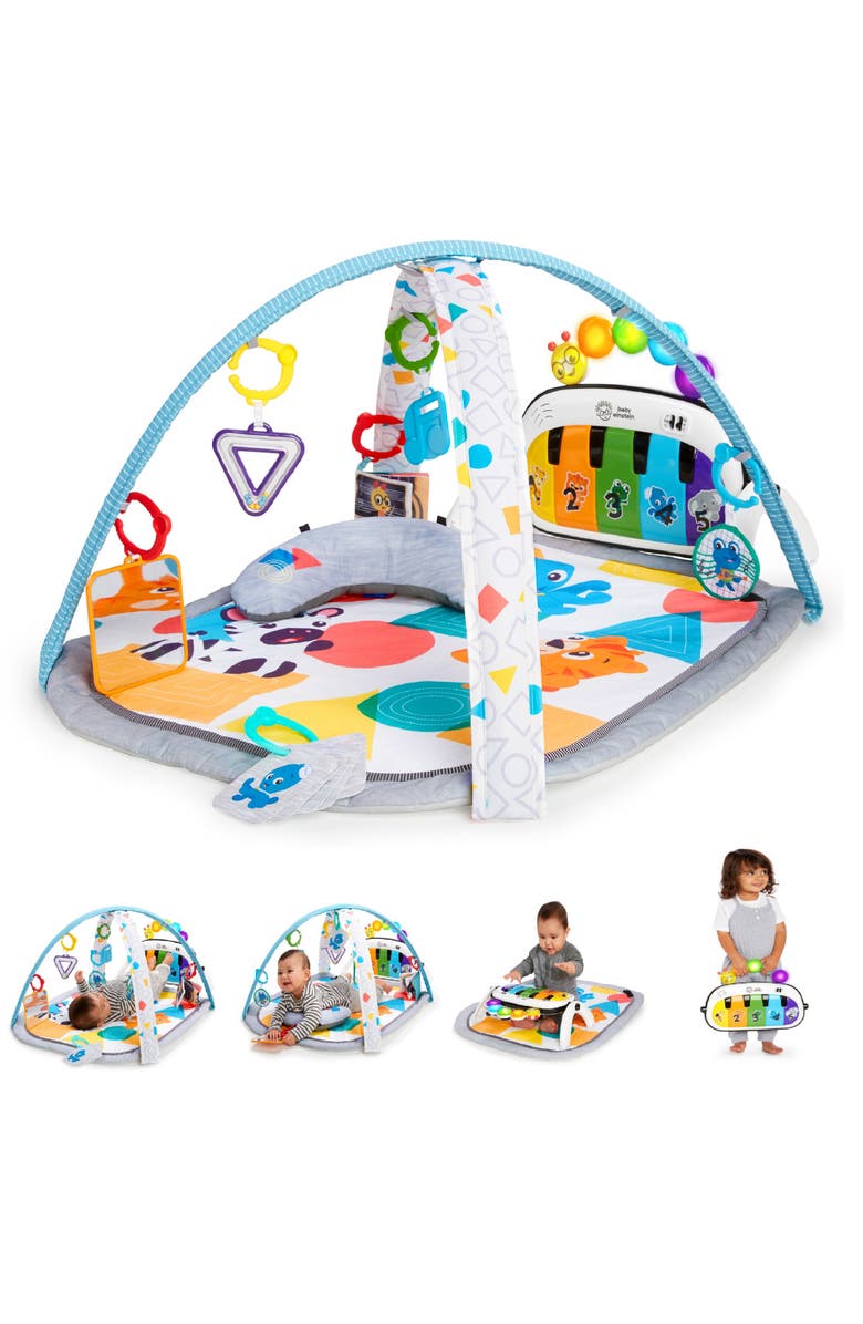 Baby Einstein 4-in-1 Kickin' Tunes Music and Language Discovery Play Gym, Main, color, Multicolored