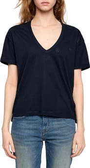 Zadig & Voltaire Marta Embellished Tee