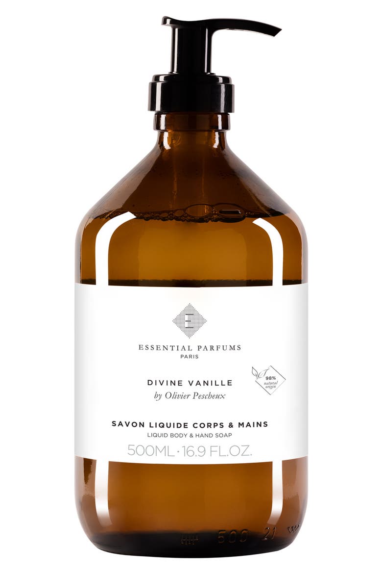 Divine Vanille Liquid Body & Hand Soap, Main, color, NO COLOR