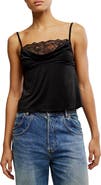 Free People Sophie Lace Trim Camisole