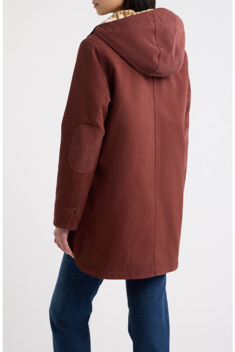 Cedar Creek Canvas Parka, Alternate, color, RAISIN