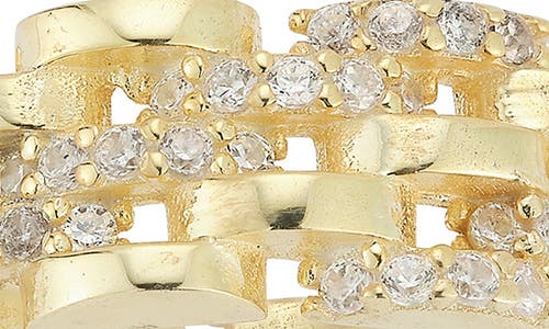 Chloe & Madison Chloe And Madison Link Band Ring In Gold