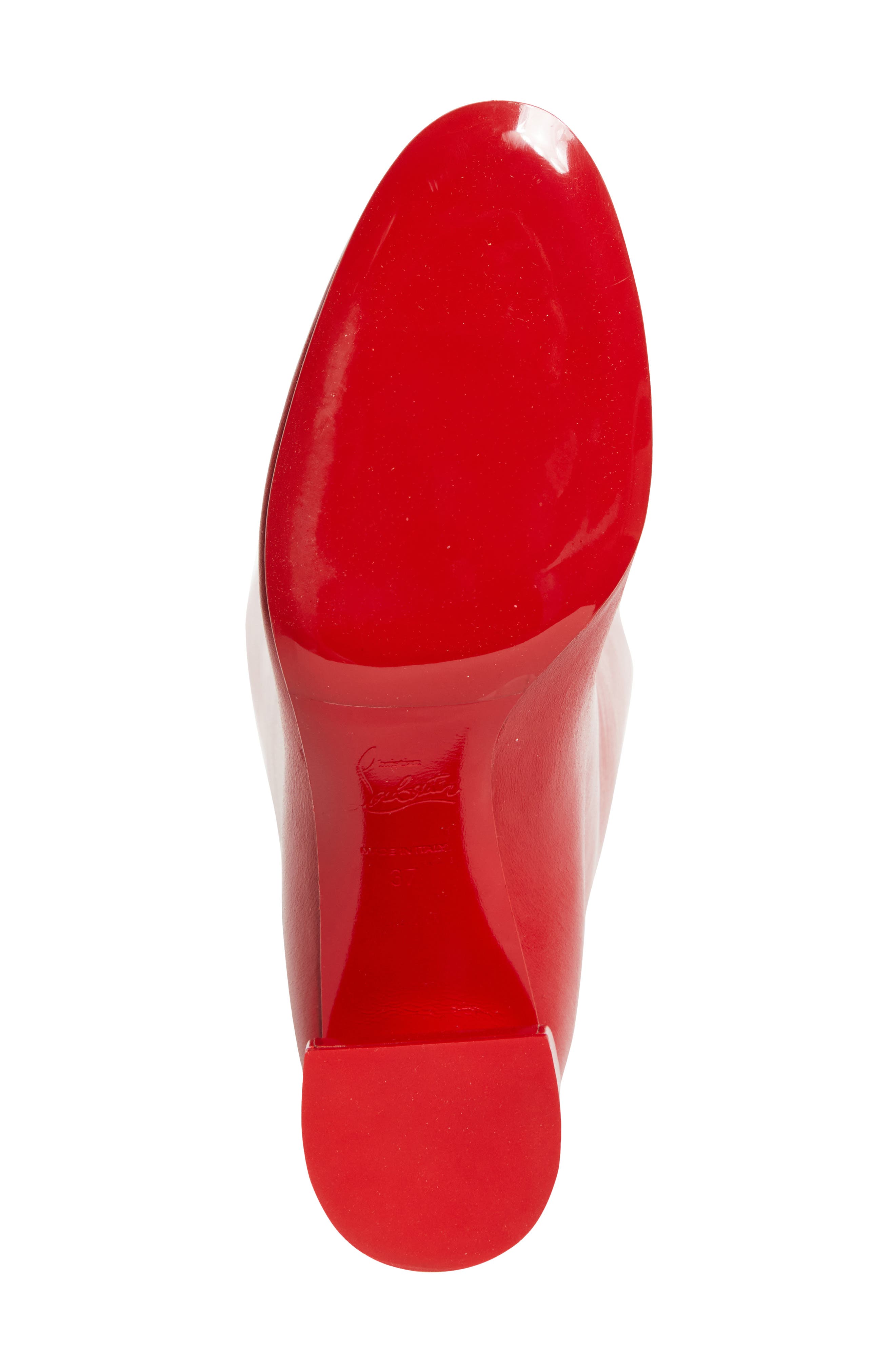 Christian Louboutin Janitta Knee High Boot, Alternate, color, Loubi