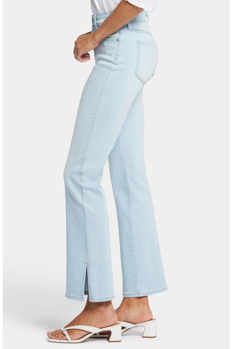 Barbara Side Slit Bootcut Jeans, Alternate, color, OCEANFRONT