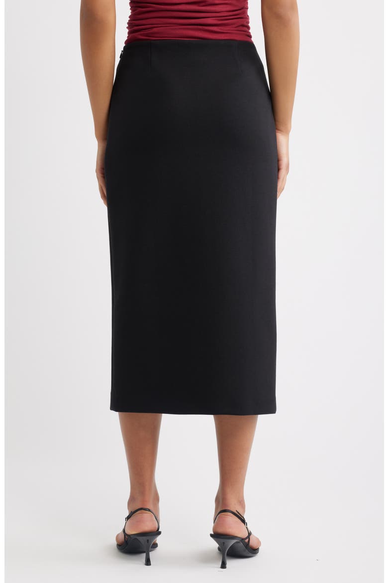 The Muse Pencil Skirt, Alternate, color, BLACK