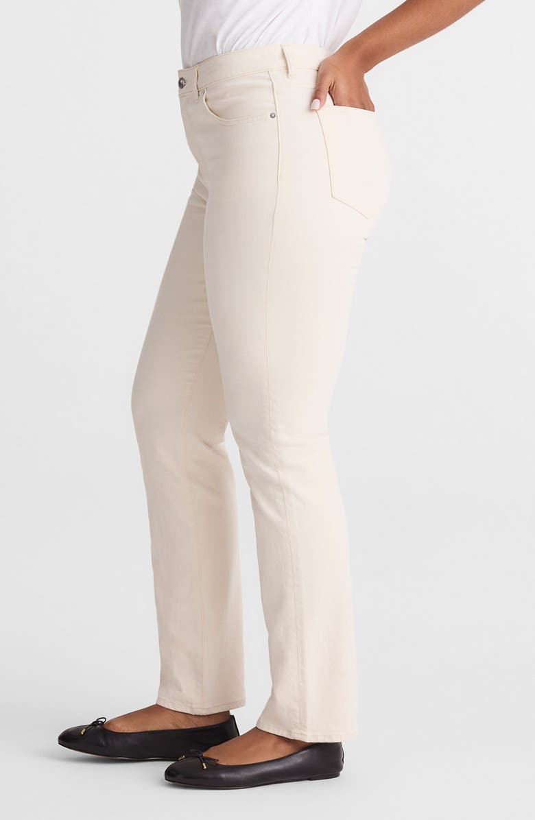 Madewell The Curvy Jules Slim Straight Leg Jeans, Alternate, color, Vintage Canvas