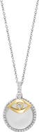 EFFY Evil Eye Diamond Pendant Necklace