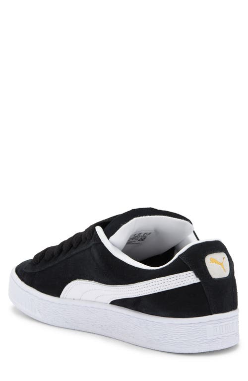 Puma Suede Xl Sneakers In Black Suede