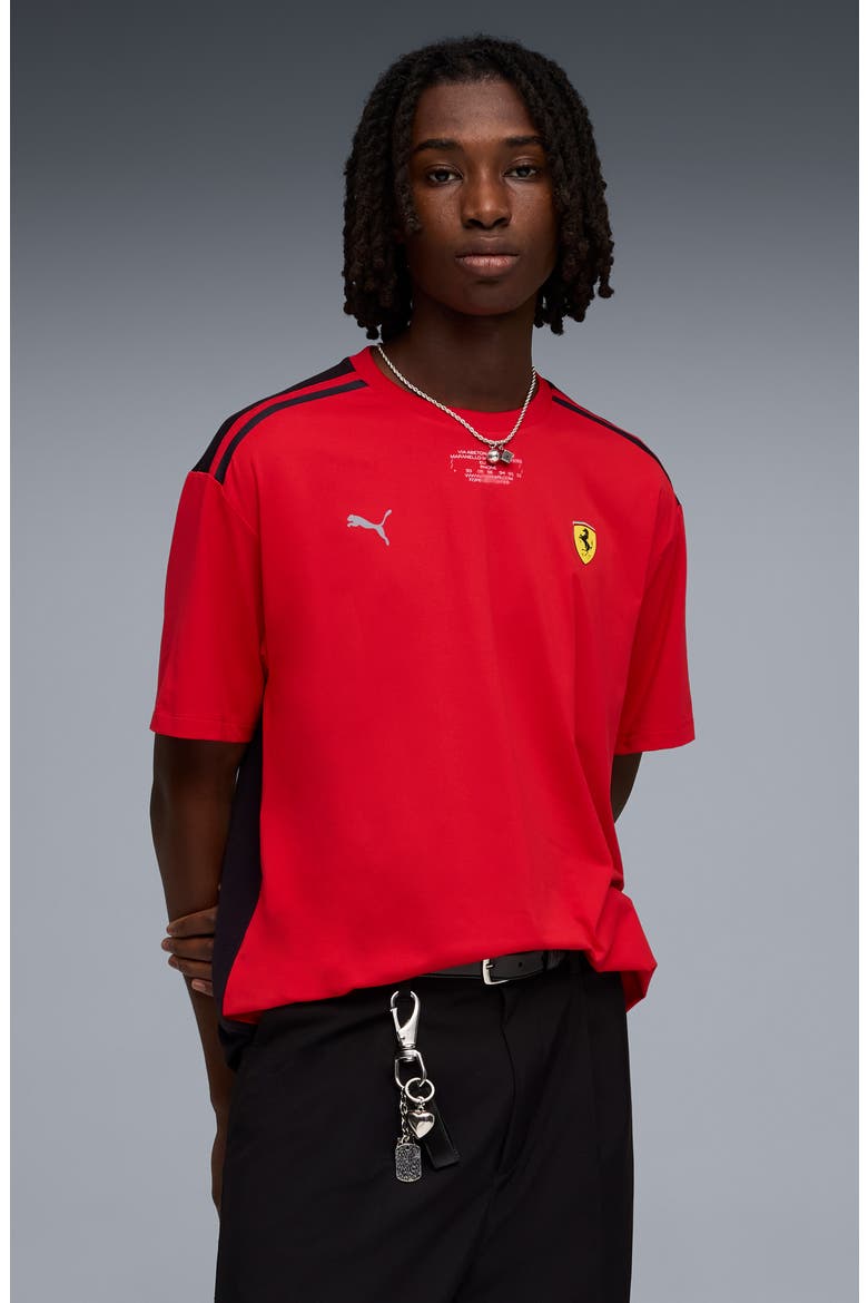 Scuderia Ferrari Cloudspun Performance T-Shirt, Alternate, color, ROSSO CORSA