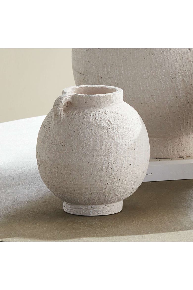 Gianna Vase, Alternate, color, White