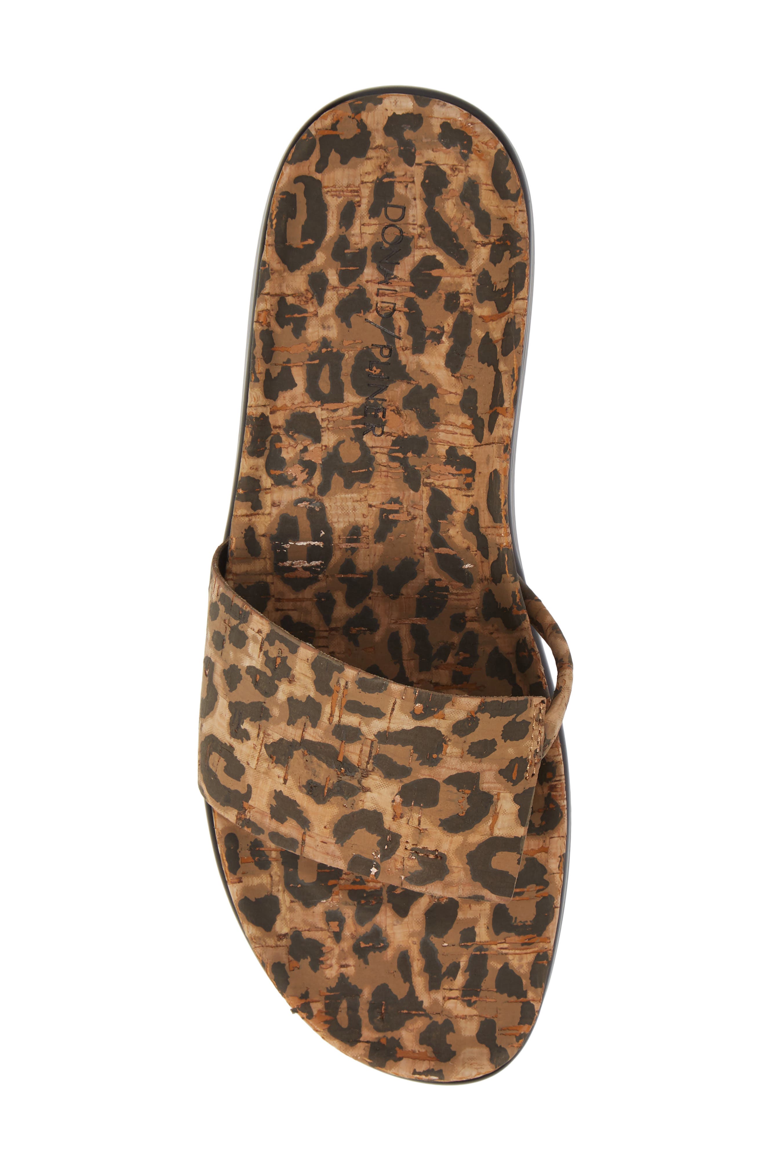 Fifi Slide Sandal, Alternate, color, LEOPARD PRINT