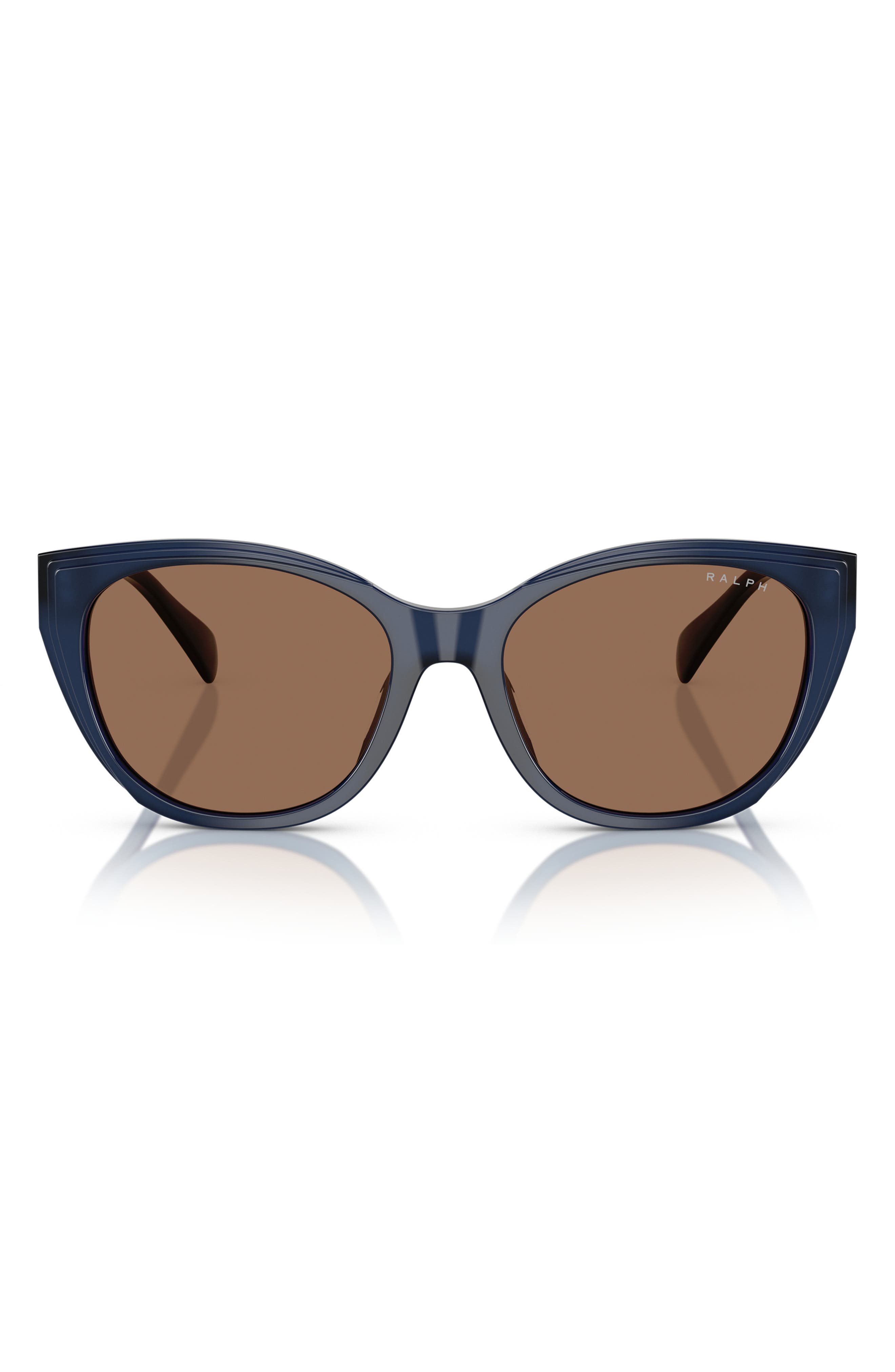 selected TRANSPARENT OPAL BLU / BROWN