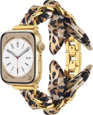 BCBG Scarf & Chain Watch Band