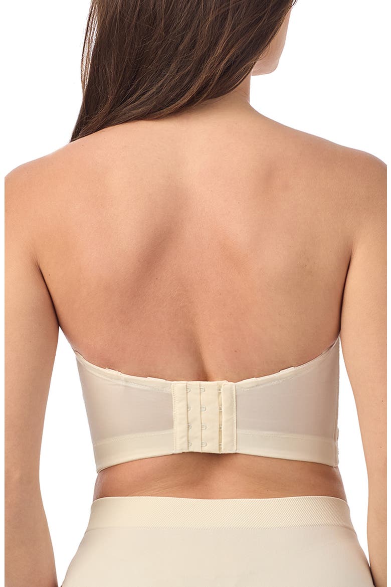Lace Allure Underwire Bustier, Alternate, color, PAPYRUS