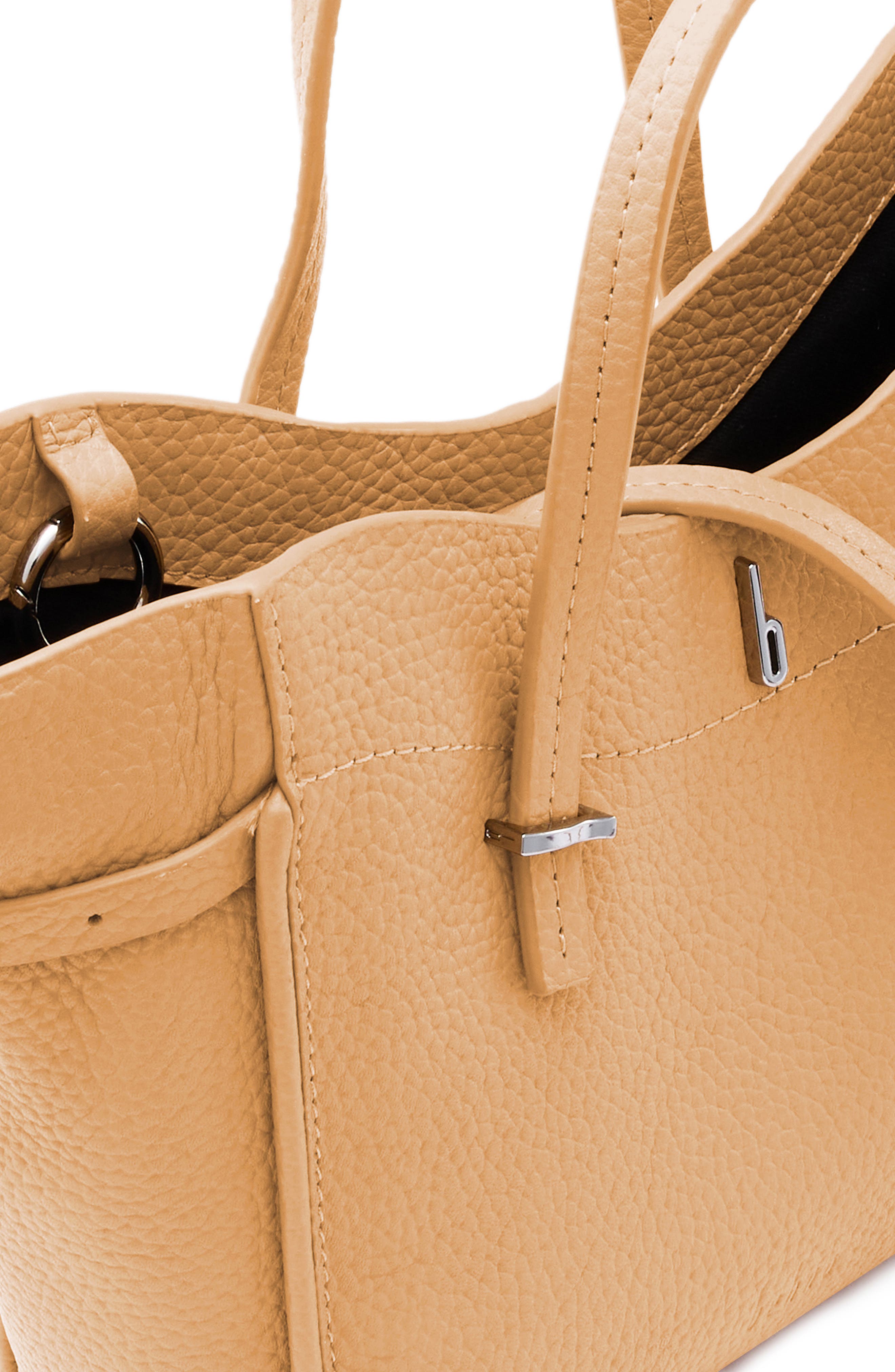 Mini Greta Crossbody Tote, Alternate, color, PEACH