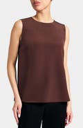 Santorelli Demi Sleeveless Top in Silk Charmeuse