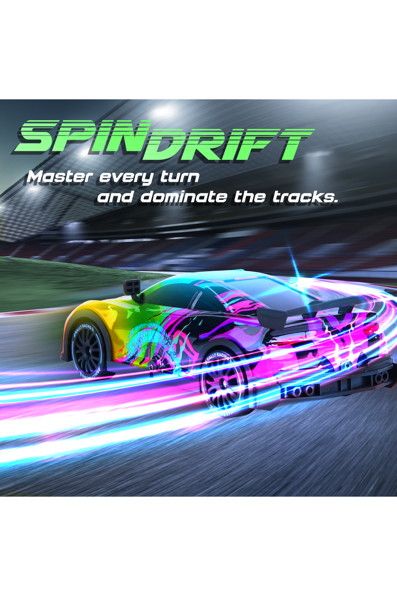 High-Speed Drift Racing RC Car, Alternate, color, Multi Color