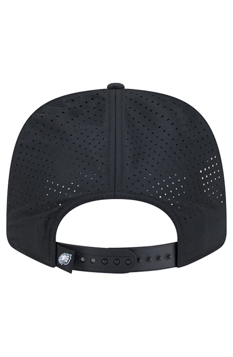 New Era Men
s New Era Black Philadelphia Eagles Script 9SEVENTY Adjustable Hat, Alternate, color, Black