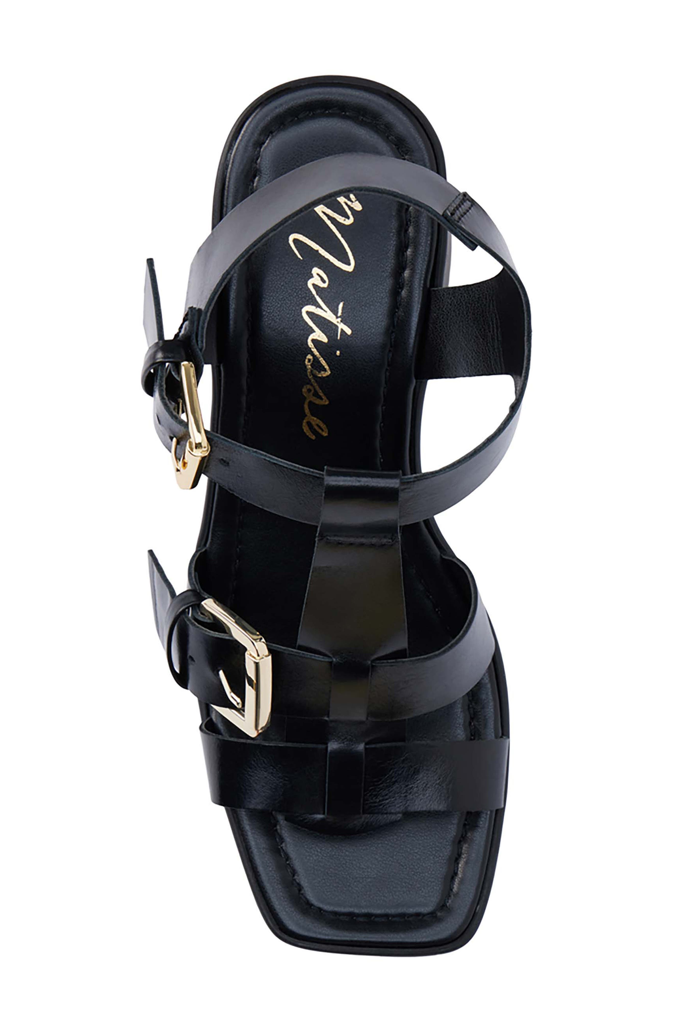 Matisse Harrison Platform Sandal, Alternate, color, Black