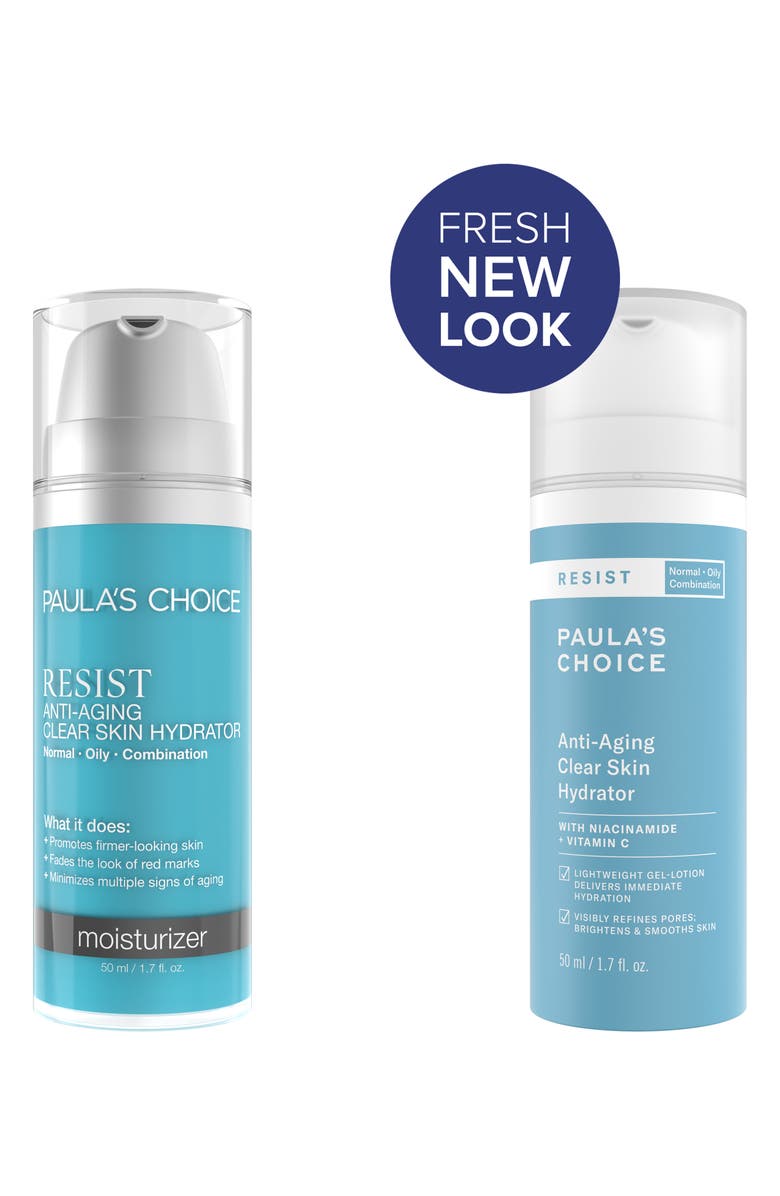 Paula's Choice Resist Anti-Aging Clear Skin Hydrator Moisturizer, Alternate, color, 