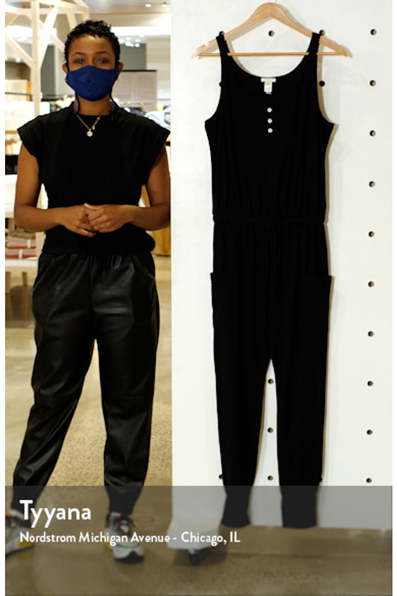Brie Lounge Cargo Jumpsuit video