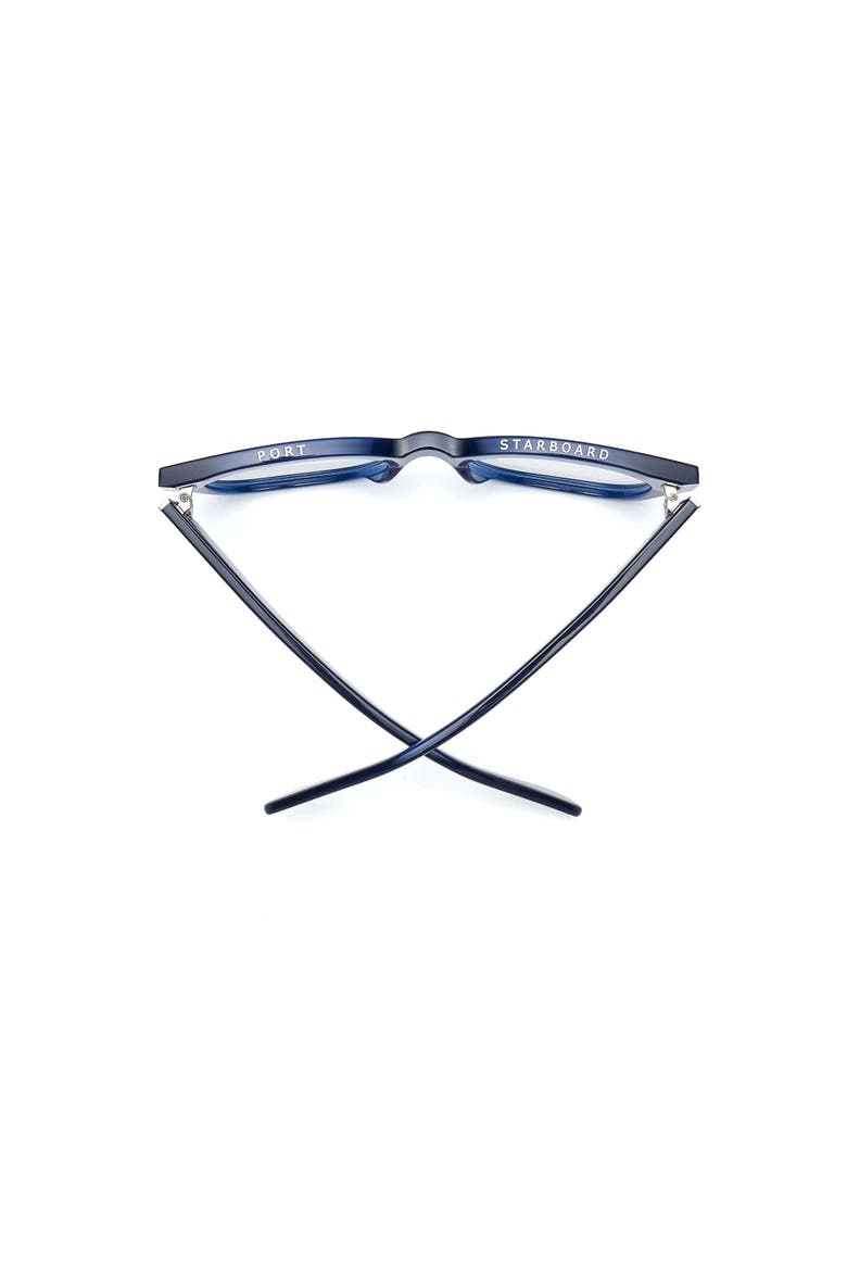Miklos | Reading Glasses, Alternate, color, Gloss Minor Blues
