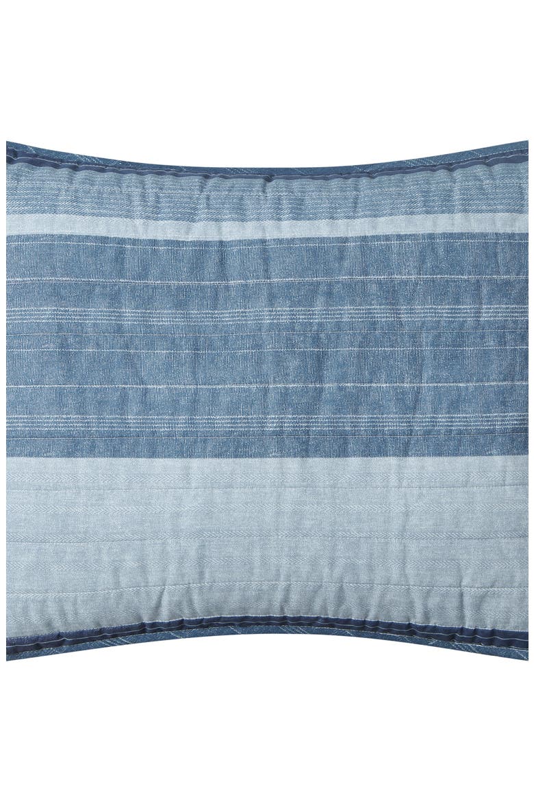 Ridgeport Open Dark Blue Quilt Set, Alternate, color, BLUE