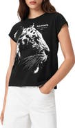 AllSaints Ivana Anna Tiger Graphic T-Shirt