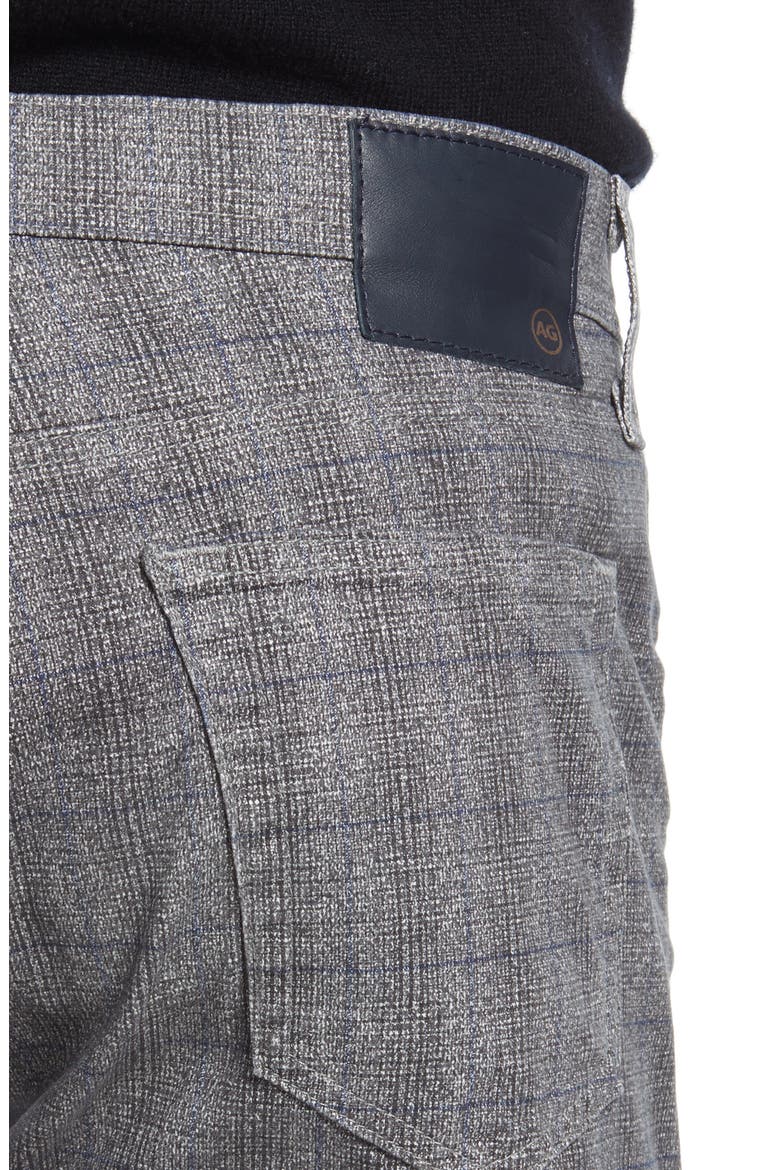 Everett Slim Fit Straight Leg Print Pants, Alternate, color, PADLOCK FLORENCE FOG