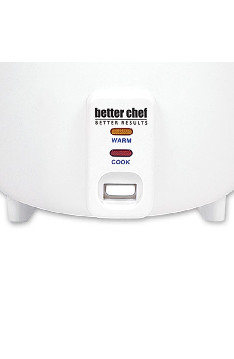 Better Chef 8 Cup Automatic Rice Cooker, Alternate, color, White