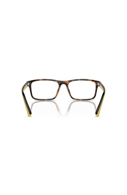 Polo Ralph Lauren 56mm Rectangle Optical Glasses In Multi